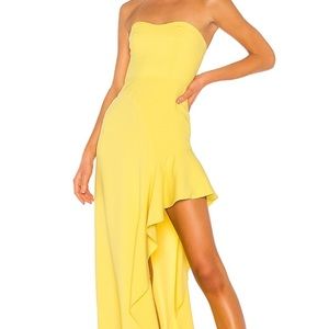 Yellow NBD gown